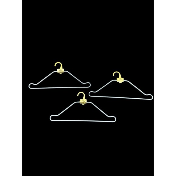 Vintage Louis Vuitton Housse Porte-Habits 2 Pli Garment Bag + 3 Brass Hangers - Picture 10 of 16